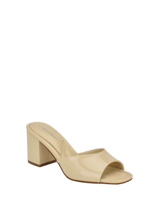 Calvin Klein Natural Toven Slide Sandal