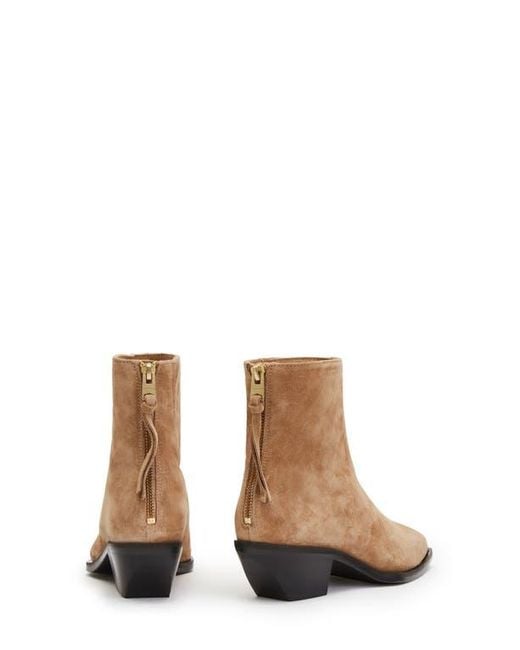 AllSaints Brown Lenora Bootie