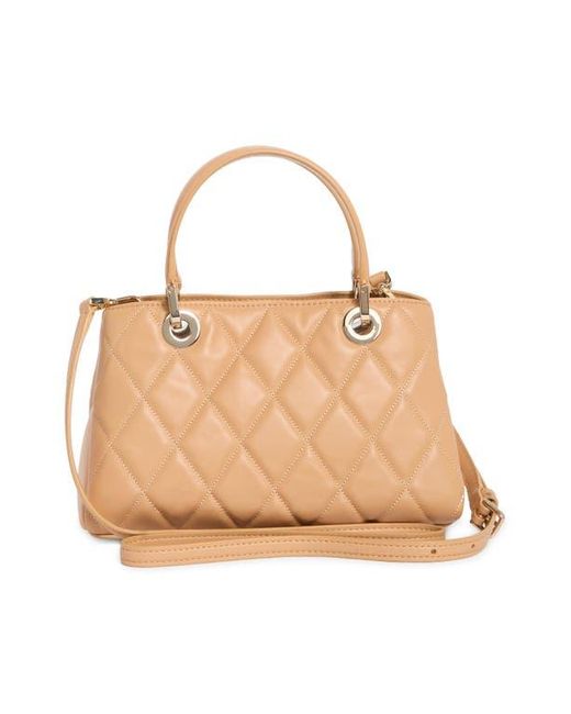 Kate Spade Natural Carey Small Quilted Sullivan Satchel Bag