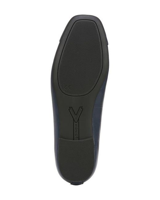 Vionic Blue Klara Cap Toe Flat