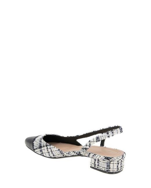 BCBGeneration Metallic Tillie Slingback Cap Toe Pump
