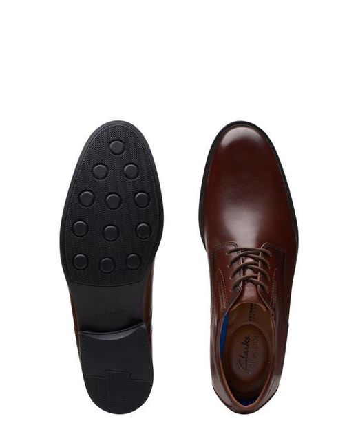 Clarks Brown Whiddon Pace Derby for men