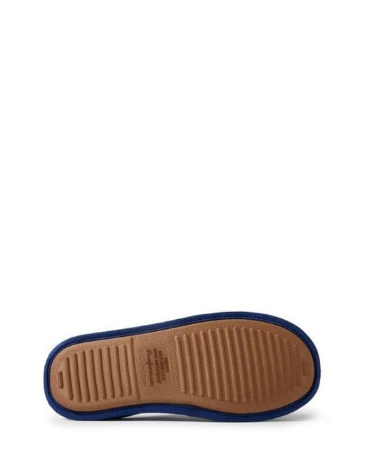 Dearfoams Blue Riley Pride Scuff Slipper for men