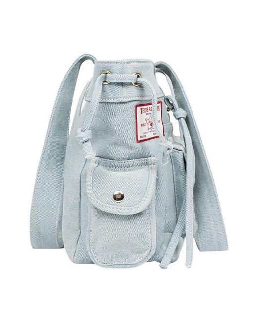 True Religion White Multipatch Tote
