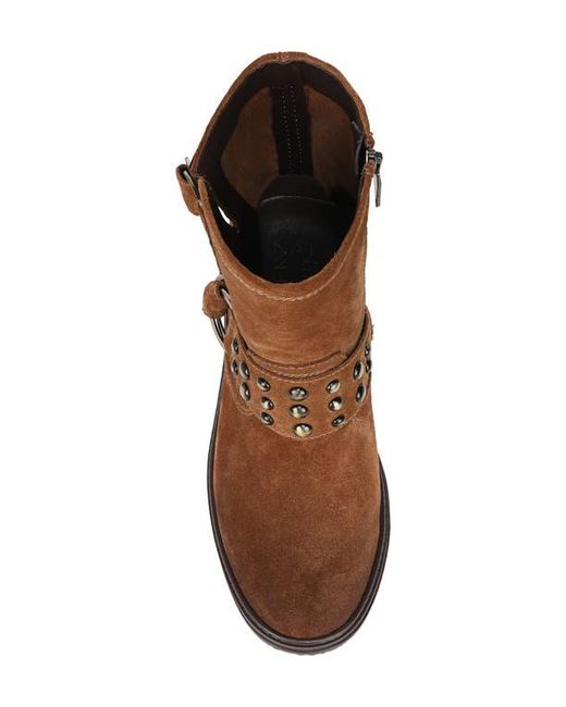 Naturalizer Brown Optimus Stud Moto Boot