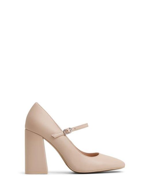 ALDO Natural Navii Block Heel Pump