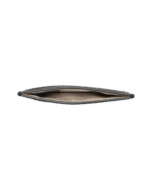 Marc Jacobs Gray Logo Card Case