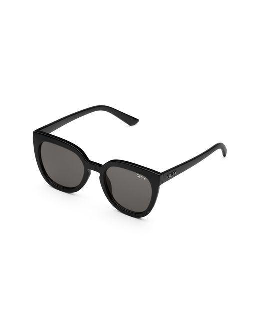 Quay Black Noosa 55mm Cat Eye Sunglasses