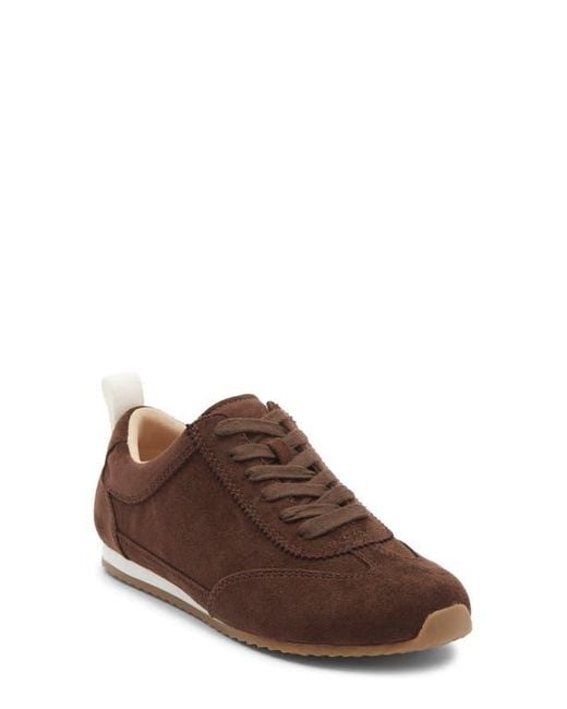 Nordstrom Rack Brown Peachy Low Lace-Up Sneaker