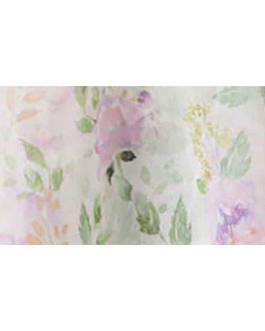 Elliatt Mirabelle Floral Tiered Georgette Halter Dress | Lyst
