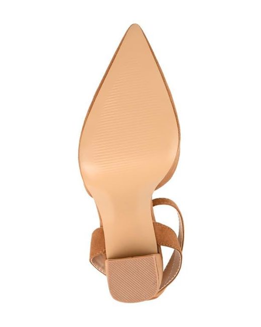 Journee Collection Brown Tyra Pump