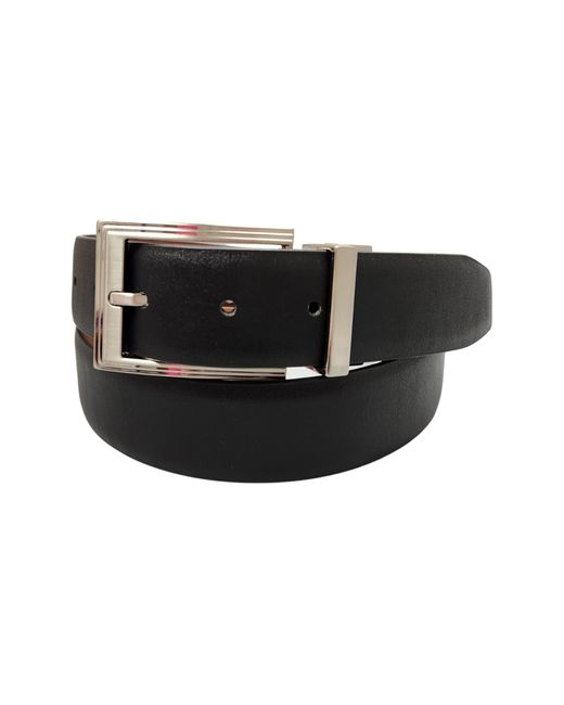 Bosca Brown Reversible Smooth Leather Belt for men