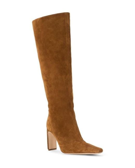 Staud Brown Wally High Heel Knee High Boot