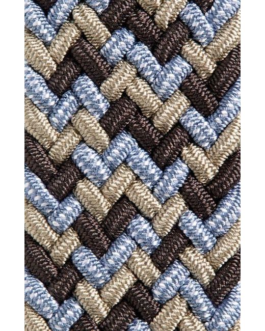 Johnston & Murphy Multicolor Multi Stretch Braided Belt for men