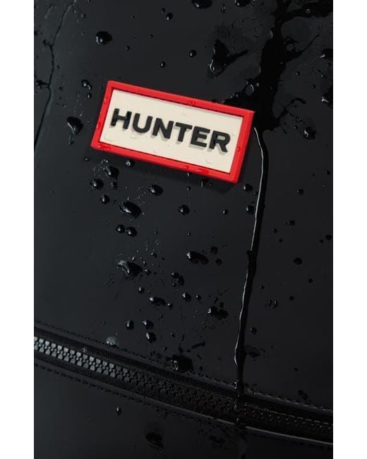 Hunter Black Top Clip Backpack