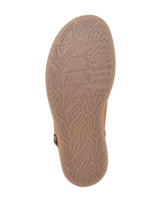 Børn Brown Ebba Slingback Platform Wedge Sandal