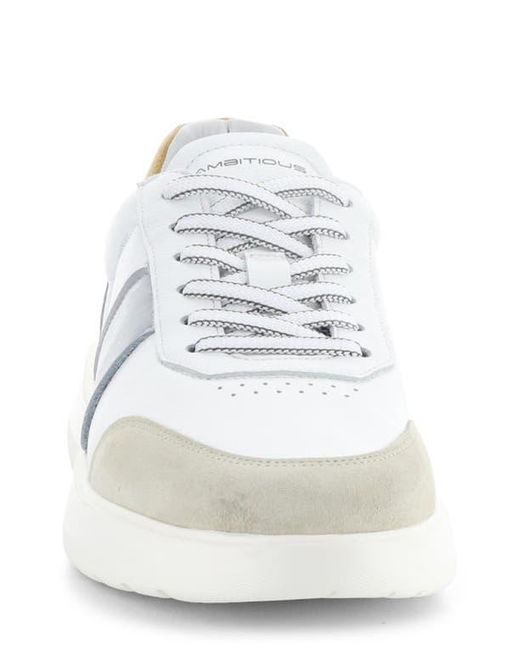 Ambitious White 12863 Low Top Sneaker for men