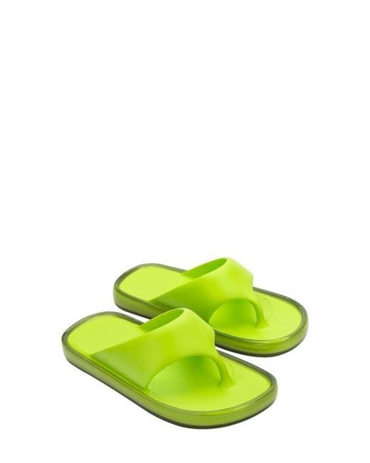 Melissa Green Float Flip Flop