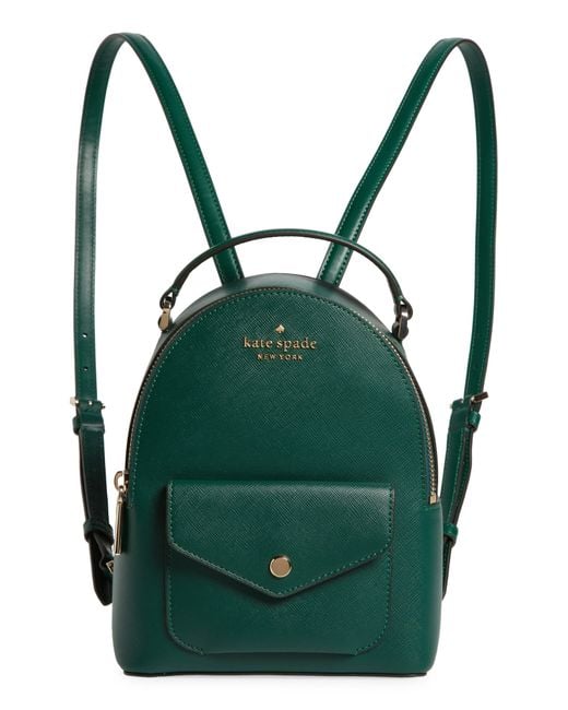 Kate Spade Green Mini Schuyler Backpack