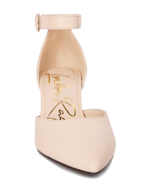 LONDON RAG Natural Myla Pointed Toe Pump