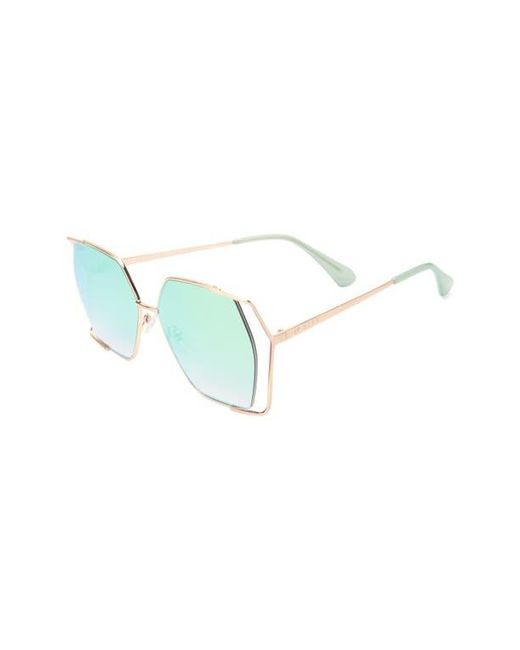 DIFF Purple Dawn 61Mm Square Sunglasses for men