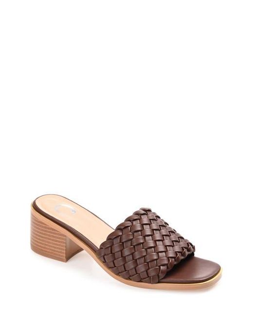 Journee Collection Brown Fylicia Mule