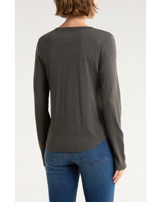 Madewell Black Softfade Long Sleeve T-Shirt