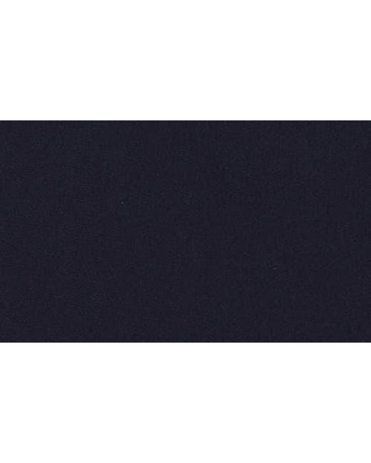 Cinq À Sept Blue Roxie High Waist Lace Trim Shorts