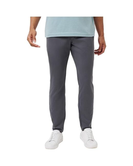 Travis Mathew Blue Stretchknit Drawstring Pants for men