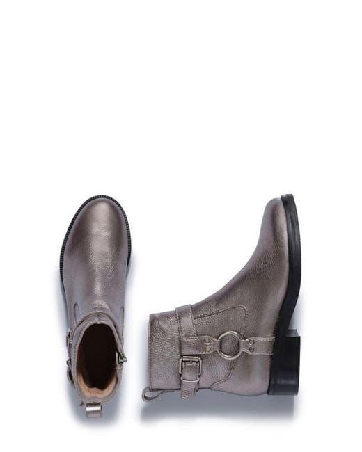 Bernardo Gray Tyra Moto Boot