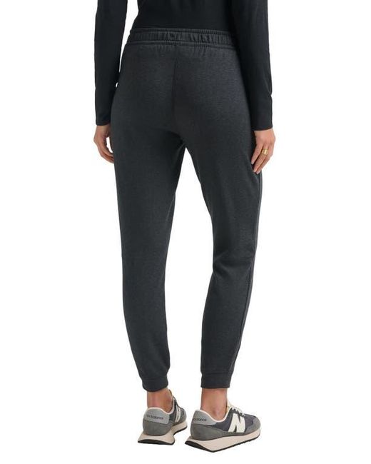 Travis Mathew Black Cloud Drawstring Fleece Joggers