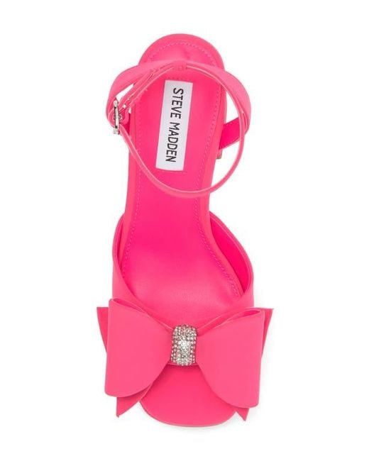 【Steve Madden】Aerin Bow プラットフォーム サンダル Steve Madden Aerin Bow Platform Sandal (Women) | Nordstromrack