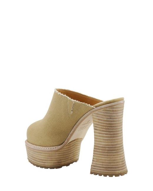 Zigi White Fina Platform Clog