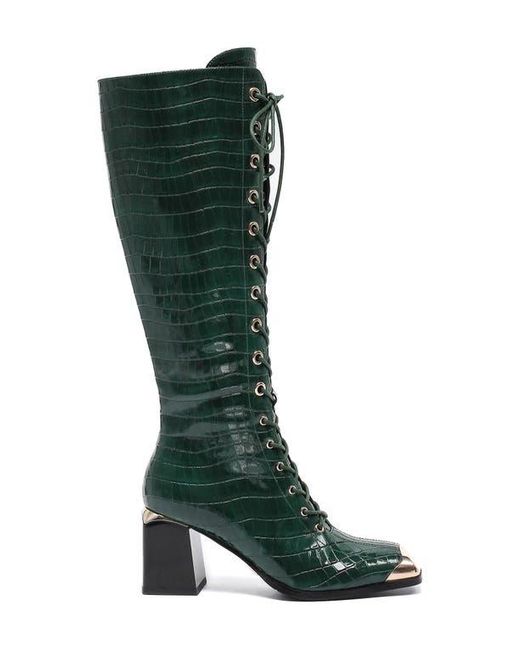 Ninety Union Green Fuji Cap Toe Boot