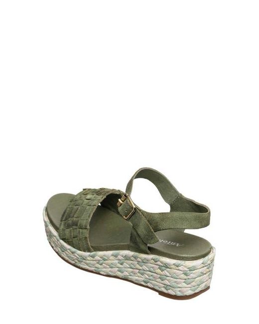 Antelope Green Harlow Wedge Sandal