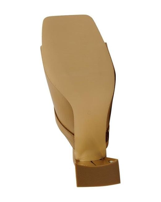 Ninety Union Metallic Ryder Open Toe Pump