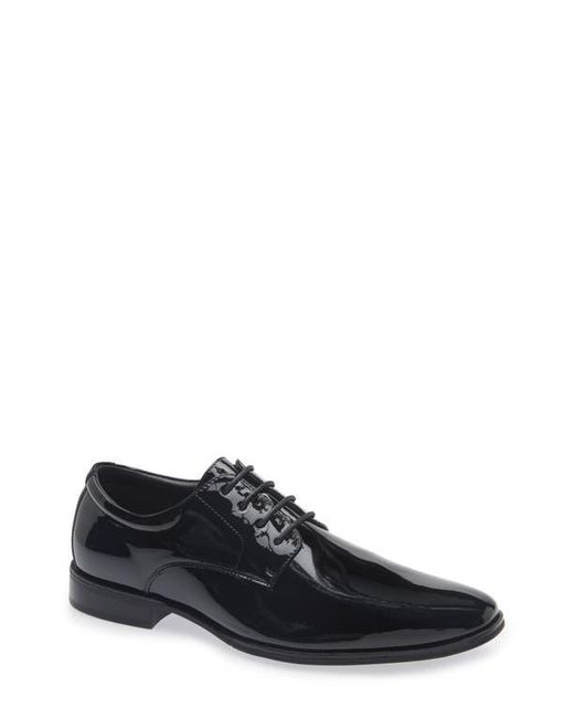 Gordon Rush Black Plain Toe Derby for men