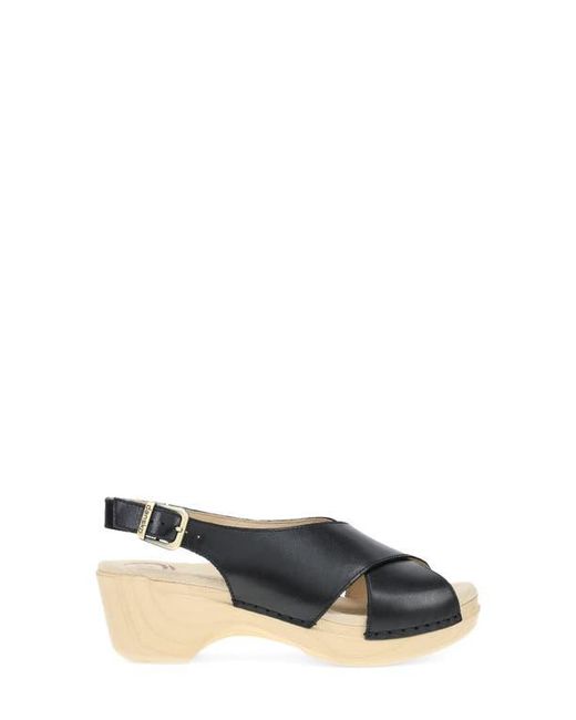 Dansko Gray Sloane Slingback Platform Sandal