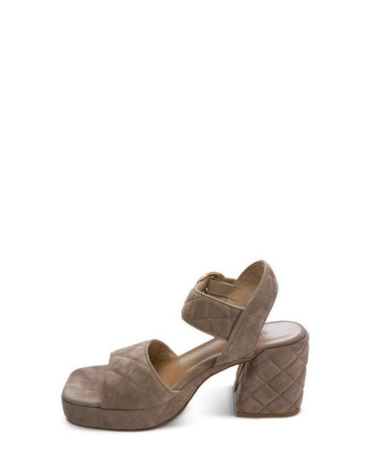 Vaneli Brown Moppet Platform Sandal