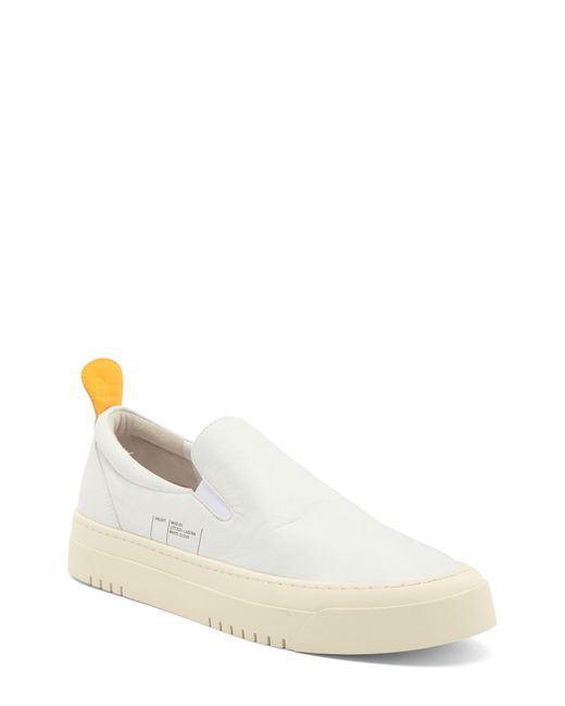 ONCEPT White Laguna Leather Slip-on Sneaker