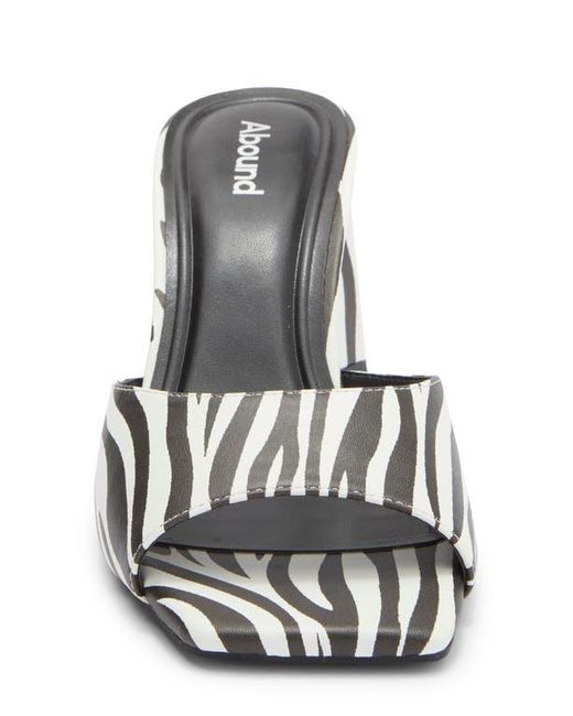 Abound Metallic Murphy Triangle Heel Mule Sandal