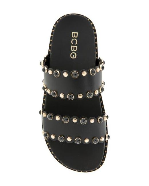 BCBGeneration Black Taana Slide Sandal