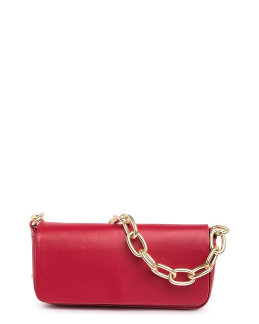 House of Want Red Newbie Vegan Leather Pouchette In Ruby At Nordstrom Rack