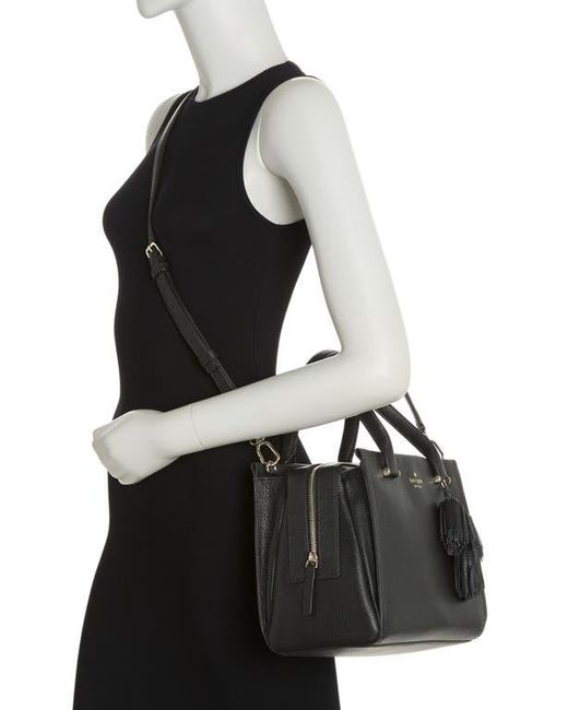 Kate Spade Black Palmer Drive Maryam Convertible Top-Handle Bag