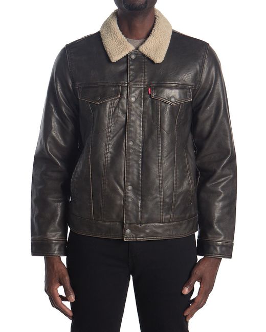 levis brown jacket