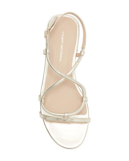Stuart Weitzman Natural Nilla Sandal
