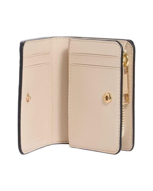 Marc Jacobs Natural Mini Compact Wallet