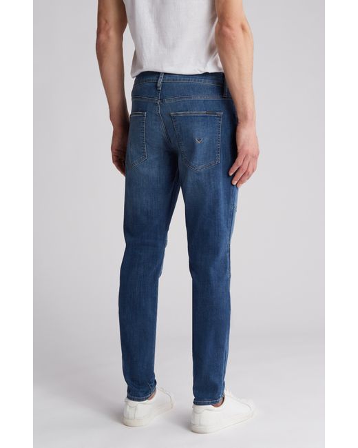 Hudson Blue Ethan Biker Skinny Jeans for men