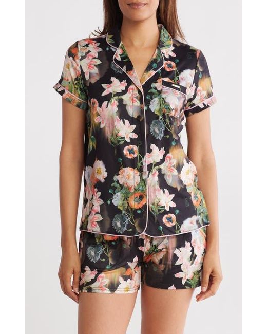 Ted Baker Multicolor Pressed Flower Shortie Pajamas