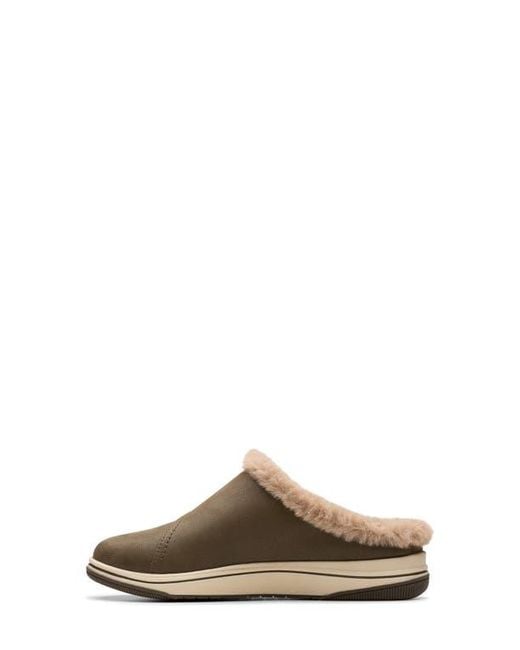 Clarks Brown Breeze Myth Slipon